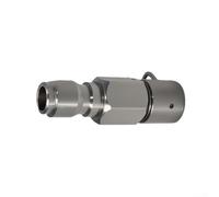 Qualoramall Adaptateur de tuyau de nettoyeur haute pression de 1,9 cm en acier inoxydable à connexion rapide convertit les tuyaux spécifiques à la marque pour raccord à filetage externe Karcher (B)