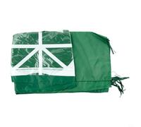 Qualoramall Auvent mural latéral pour tonnelle, panneau de pare-soleil Oxford imperméable pour jardin, fête, abri d'auto, événements en plein air, abri solaire (vert)