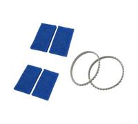 Qualoramall Cartouche filtrante de rechange pour robot de piscine | Hayward pour TigerShark QC pour nettoyeur de piscine SharkVac Kit de pièces de rechange RCX70103 éléments filtrants RCX23002