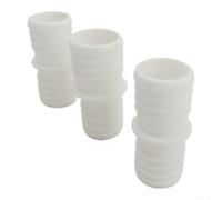 Qualoramall Kit d'adaptateur de tuyau de piscine de 32 mm à 38 mm, 2 connecteurs en plastique pour pompe d'aspirateur de piscine, filtre à sable, systèmes d'eau de jardin, plusieurs tailles 32-32/32
