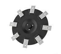 Qualoramall Kit de disques de coupe de rechange pour tondeuse robot | Robotic Tondeuses à gazon Disque de coupe Assemblée Plateau tournant pour Mammotion Yuka 500/600/700/800 165 mm Lames Kit
