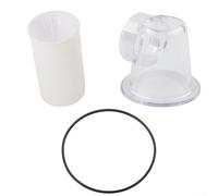 Qualoramall Kit de remplacement pour filtre à sable Steinbach SPS25 SPS50 SPS75 SPS100 avec couvercle transparent et tamis d'aspiration de 79 mm