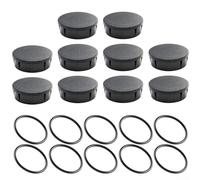 Qualoramall Lot de 4 couvercles d'arrosage pour Hunter Proes PROS-04 06 12 PRS30 PRS40 Bouchon de rechange anti-fuite sans outil avec joint torique pré-installé résistant aux UV en plastique ABS