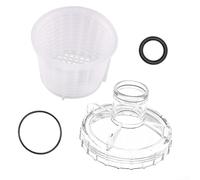 Qualoramall Lot de pièces de rechange pour pompe à sable Pentair 58397 58515 58516 58634 avec couvercle P6665 Panier de crépine et joints toriques en caoutchouc ABS