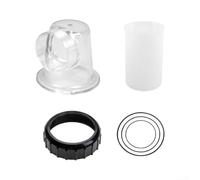 Qualoramall Pièces de rechange pour système de filtre à sable pour Steinbach SPS25 SPS50 SPS75 SPS100 pré-avec couvercle filtrant, collier fileté, panier de filtre pour la prévention des fuites