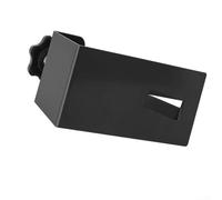 Qualoramall Support de fixation de porte en acier inoxydable, réglable au-dessus de la porte pour e sécurité, convient aux portes de 1,5 à 5,7 cm avec protection en mousse EVA, sans perçage