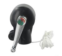 Qualoramall Support pour Parasol Déporté Réglable avec à Manivelle pour Terrasse Jardin Cour Stable Anti-Vent