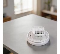Qualoramall Thermostat intelligent WiFi à écran tactile pour chauffage au sol et systèmes de chaudière - Télécommande via l'application manuelle - Mode programmable automatique - Coque en ABS - Blanc