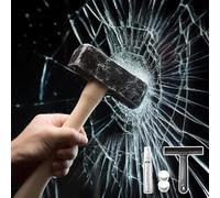 Qualsen 4mil Film Transparent Autocollant Sécurité Anti-éclats Adhesif Fenetre Films Adhesif Transparent Verre de Protection Brise Vue Fenetre Film Vitre pour Maison 44.3x400cm