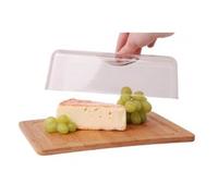 Quantio Cloche à fromage avec planche en bambou