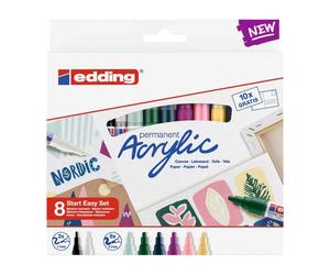 Quantore acrylmarker edding starterskit