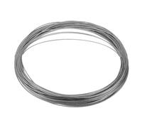QUARKZMAN 1/16" (1.5mm) Câble En Acier Inoxydable 304 7 x 7 Torons | 98ft (30m), Revêtu PVC, Pour Construction Extérieur Marine Gréement Pont Garde-Corps