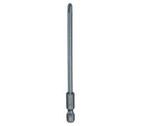 QUARKZMAN 1 Pièce Embout de Tournevis Torx Magnétique, PH2 1/4" Hex Tige 4.0mm Diamètre Tige 100mm Longueur Embout de Vissage Long Hexagonal en Acier S2 pour Retirer les Vis de Fixation