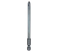 QUARKZMAN 1 Pièce Embout de Tournevis Torx Magnétique, PH2 1/4" Hex Tige 4.5mm Diamètre Tige 100mm Longueur Embout de Vissage Long Hexagonal en Acier S2 pour Retirer les Vis de Fixation