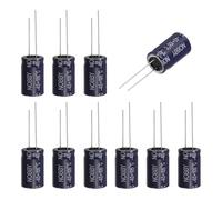 QUARKZMAN 10 Pcs Condensateur Non Polarise 68uF 100V, 13x21mm Condensateurs Ameliores Non Polarises pour Tweeter Audio, Diviseur de Frequence, Amplificateur, Bleu