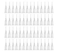 QUARKZMAN 100 pièces Aiguille industrielle à bout rond Transparent | 27G 1/2 pouce de longueur avec connecteur à vis de verrouillage Luer, Aiguille distribution pour pistolet à colle liquide