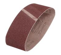 QUARKZMAN 100mm x 610mm Bandes de Ponçage, 1 Pcs 80 Grains Bande Abrasive en Oxyde D'aluminium pour Travail du Bois, Polissage du Métal, Affûteuse de Couteaux