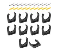 QUARKZMAN 10Pcs Collier Fixation Tuyau Plastique 63mm/2.48"