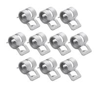 QUARKZMAN 10pcs Colliers à Ressort Type Bande 10mm