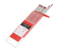 QUARKZMAN 10pcs Électrodes De Tungstène 1/8" x 7" 1.8-2.2% Rouge WT20