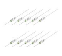 QUARKZMAN 10Pcs Fusible Thermique Métallique RY113 113 °C 235.4 °F 10A 250V Coupe-Circuit Thermique pour Moteur Transformateur Appareil Électrique Industriel Électroménager