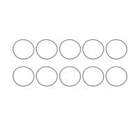 QUARKZMAN 10pcs Joint Torique En Nitrile 68mm DE 64mm DI 2mm Epaisseur Metrique Buna-N NBR Joint D'Etancheite Plomberie Reparation O-Rings Pour Car Auto Vehicle