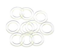 QUARKZMAN 10Pcs Rondelles Plates PU 26mm DE 18mm DI 3mm Epaisseur | Rondes En Polyurethane, Joint D'Étanchéité DE Bride Espaceur Pour Industrial Electrical Appliance Pipe
