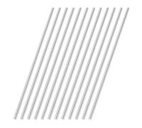QUARKZMAN 12 Pcs Tige Acier 2.5mm Diamètre HSS Outil pour Barres de Tour 10cm de Long pour Perceuses à Engrenages, Aléseuses, Machines de Tournage, Axes Miniatures, Goupilles Cylindriques