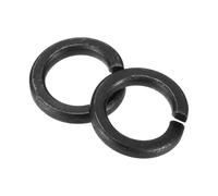 QUARKZMAN 120 Pcs Rondelles Fendues M10, Rondelles Élastiques En Acier Carbone 10.6mm ID 15mm OD 2.56mm Épaisseur pour Vis Boulons Fixations