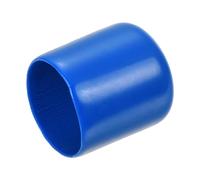 QUARKZMAN 15Pcs Embouts en Caoutchouc 23mm ID Couvercle d'Embout Rond en Vinyle, Protecteur de Filetage de Vis, Bleu