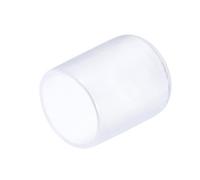 QUARKZMAN 15Pcs Embouts en Caoutchouc de 16mm (5/8") de Diamètre Intérieur pour Couvrir Les Extrémités de Tubes Ronds en PVC Vinyle avec Vis de Protection Transparentes