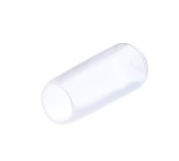 QUARKZMAN 15Pcs Embouts en Caoutchouc de 6mm (1/4") de Diamètre Intérieur en PVC Vinyle, Embouts Ronds de Protection pour Vis et Filetages Transparents