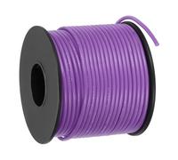 QUARKZMAN 18 AWG Fil Electrique Silicone 30.5m/100ft, 18 Gauge Bobine de Fil Électrique en Cuivre Étamé Haute Température 200 Celsius/392 Fahrenheit pour Câblage de Modèles DIY, Violet