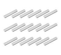 QUARKZMAN 18pcs M5x30mm Goupille Cylindrique Étagère, Goujons Cylindriques Acier Inoxydable 304, Support Cheville d'Étagère Fixation pour Fabrication Industrie Mécanique Installation Meuble