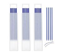 QUARKZMAN 18pcs Mines de Crayon de Charpentier pour Trous Profonds (Bleu) | Mines de 2,8 mm, Mines de Construction, Remplacement pour Crayon de Charpentier