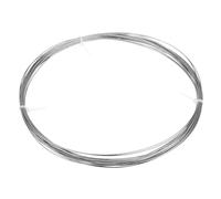 QUARKZMAN 1mm Câble En Acier Inoxydable 304 Corde En Acier 7x7 Torons Âme 50ft (15M) Câble Pour Avion Pour Construction Extérieur Marine Gréement Pontage Balustrades