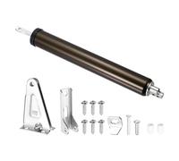 QUARKZMAN 1Pcs Ferme-Porte Pneumatique Pour Porte D'Entree, Metal Automatique Lourd Anti-Choc Pour Porte Coupe-Feu, Ferme-Porte Ajustable Pour Fenetre Avec Fonction Maintenir Ouvert Pour