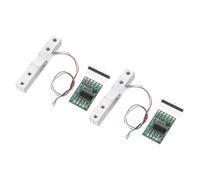 QUARKZMAN 2 Ensemble Capteur de Poids à Cellule de Charge Numérique 20Kg | Module Capteur de Pesée HX711 24 Bits de Précision A/D à Double Canal pour Kit Balance de Cuisine Électronique