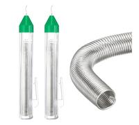QUARKZMAN 2 Pcs Soudure À Cœur De Colophane, Fil À Souder Sans Pb Flux 0.6mm De Diamètre, 10g Chaque Fil D'Étain Portable Flux Rohs Pour Soudure Électrique, Circuits Imprimés, DIY, Soudage