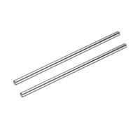 QUARKZMAN 2 Pcs Tige De Guidage Linéaire 6mm x 150mm (0.236" x 5.9") En Acier Trempé Chromé, Tige De Rail Linéaire Métrique Pour 3D Printer, CNC Machine