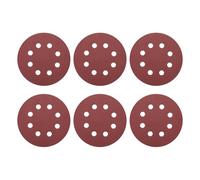 QUARKZMAN 20 Pcs 125mm 5 Pouce Disques à Poncer 8 Trous 400 Grain Papier de Verre à Crochet et Boucle Pads pour Ponceuse Orbitale Aléatoire pour Travail du Bois Automobile Métal
