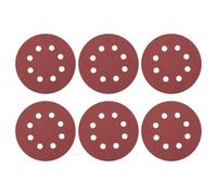 QUARKZMAN 20 Pcs 125mm 5 Pouce Disques de Ponçage 8 Trous 600 Grain Papier Abrasif crochet pour Ponceuse Orbitale Aléatoire pour Travail du Bois Automobile Métal
