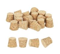 QUARKZMAN 20 Pcs Bouchons En Liège Pour Bouteilles Stoppers Bouchons En Liège, 0.47x0.35x0.39 Pouces Liège Doux Naturel Bouchons Coniques Pour Bar Restaurant DIY Artisanat