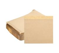 QUARKZMAN 200 sacs sandwich en papier kraft Sac en anti-graisse marron | à cookies à collation pour le déjeuner pour la maison Boulangerie Magasin de pain, 8,3 x 7,9 pouces