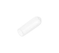 QUARKZMAN 20Pcs Embout Caoutchouc 3.5mm(1/8 Pouce) ID Embouts de Protection en Caoutchouc Cache Vis Ronds en PVC Transparent, pour Vis et Boulons