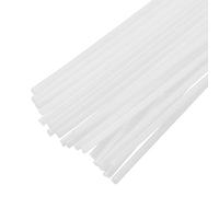 QUARKZMAN 20Pcs Tiges De Soudage Plastique 8 Pouces Bandes De Soudage PP Tiges De Soudage Pour Soudeuse Plastique, Car Bumper, Kayak Repair, White
