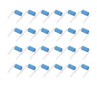 QUARKZMAN 24 Pcs SW-420 Capteur De Vibration, 12V 20mA Interrupteur De Vibration Capteur D'Alarme Pour Motorcycle, Alarme De Sécurité, Voiture, Circuit Électronique, Broche Courbée, Bleu