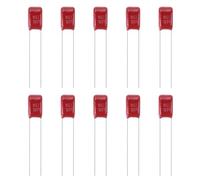 QUARKZMAN 25pcs CBB22 Condensateur 100V 105J 1UF | Condensateurs à Film Polypropylène Métallisé pour Appareils Électroménagers