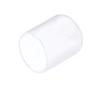 QUARKZMAN 25Pcs Embouts en Caoutchouc de 19mm (3/4") de Diamètre Intérieur en PVC Vinyle, Couvercle d'Extrémité Rond à Vis Protectrices Transparentes