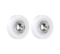 QUARKZMAN 2pcs 683ZZ Poulie à Roulements, 3x12x3mm Roulements Rigides à Billes à Gorge Profonde, Roue Roulante Transporteuse Poulie Plate pour Accessoires Quincaillerie Meubles Fenêtre